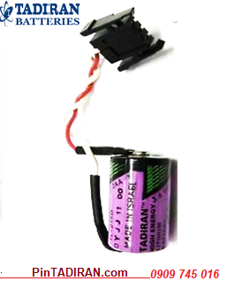 Pin nuôi nguồn PLC Tadiran TL2150 (zắc đen) (1/2AA-1000mAh) lithium 3.6v